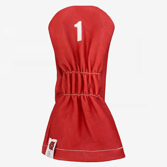 Vintage Headcover: Sunday Red + Pure White