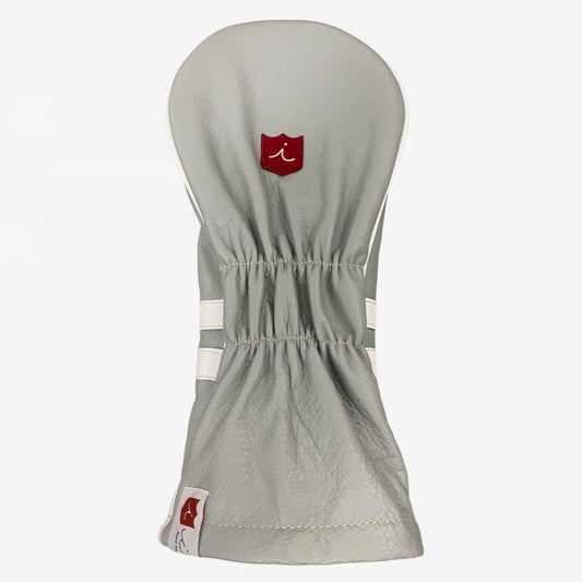 Timeless Headcover: Eagle Gray + Pure White + Pure White Piping