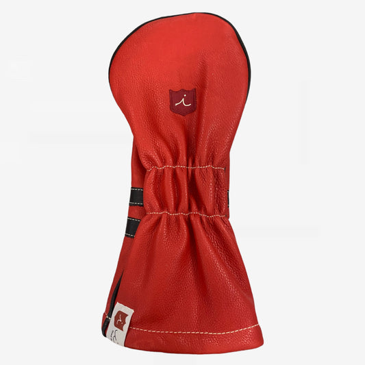 Timeless Headcover: Sunday Red + Pitch Black + Pitch Black Piping