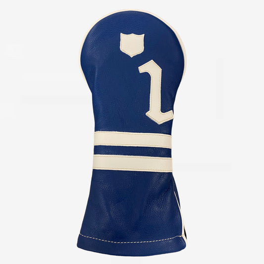 Timeless Headcover: True Blue + Pure White + Pure White Piping