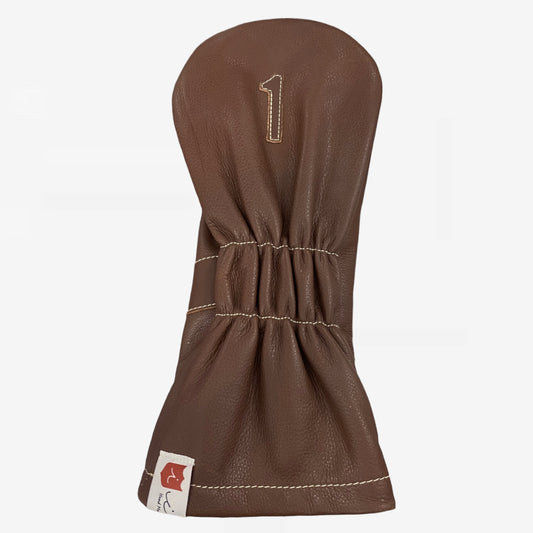 Royal Headcover: Tobacco Brown + Tobacco Brown