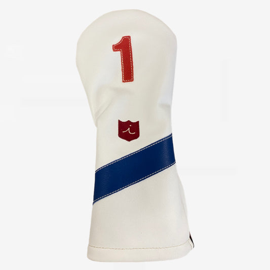 Royal Headcover: USA [Pure White + True Blue + Sunday Red]