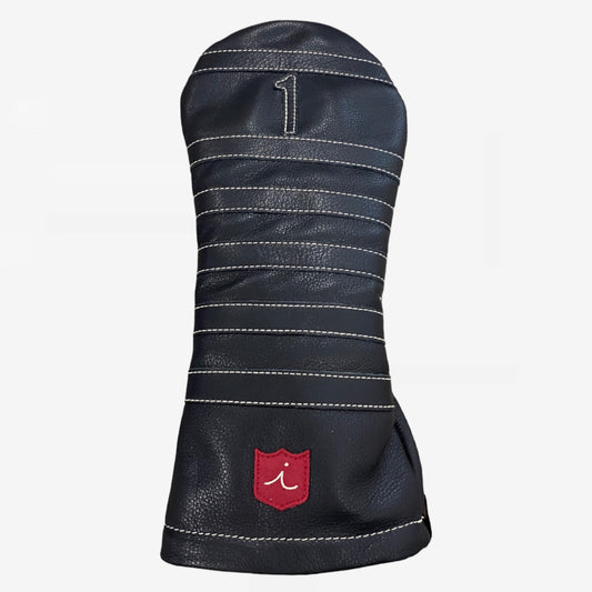 Polo Headcover: Pitch Black + Pitch Black