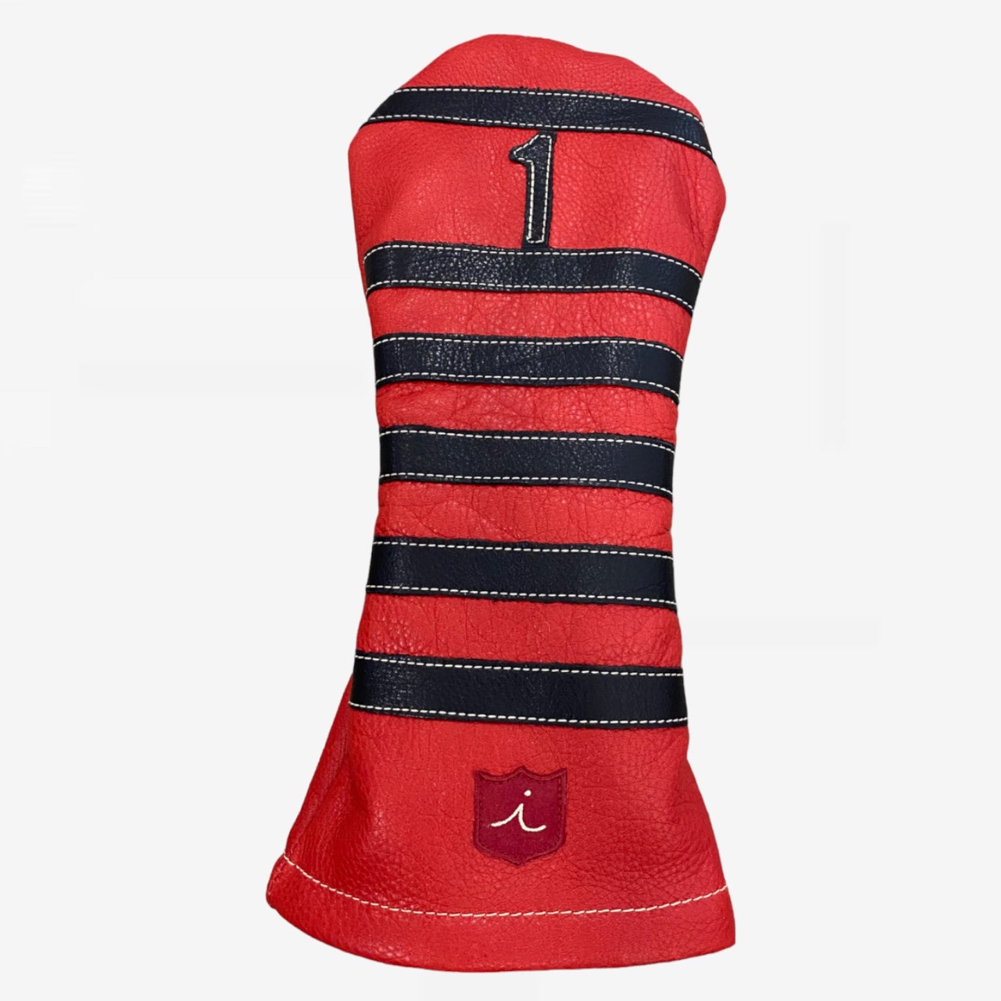 Polo Headcover: Sunday Red + Pitch Black