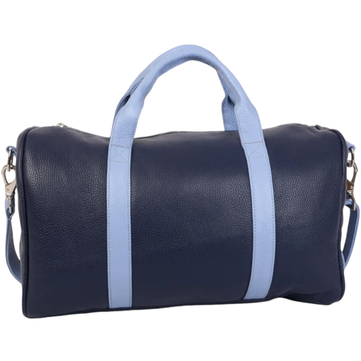 Weekender Duffel: Navy / Carolina Blue