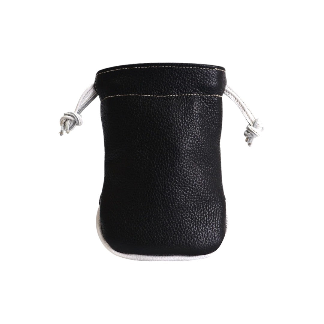 Valuables Pouch: Pitch Black + Pure White