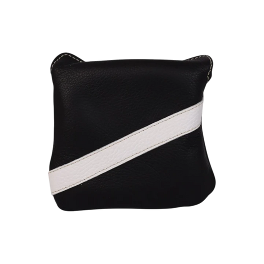 Mallet Putter: Pitch Black + Pure White