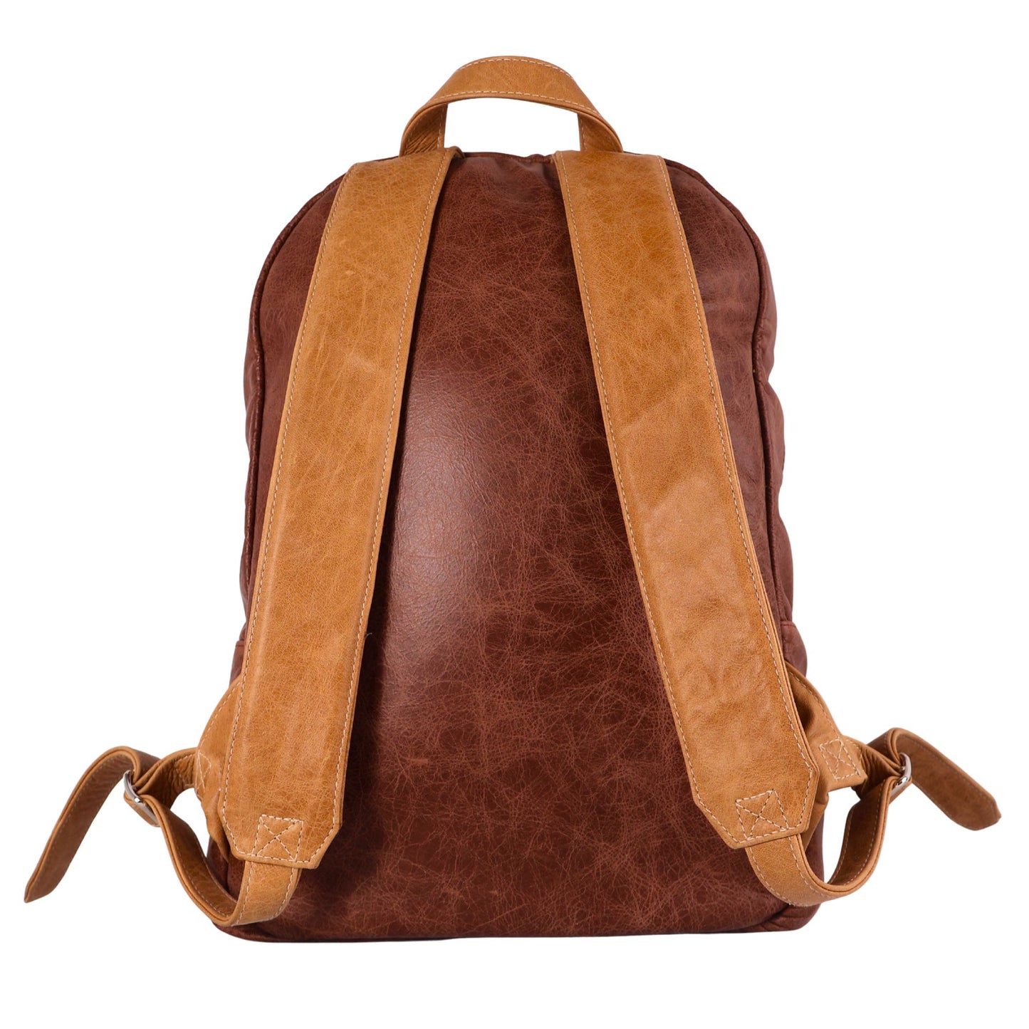 Red Label Backpack: Tobacco Brown + Carmel