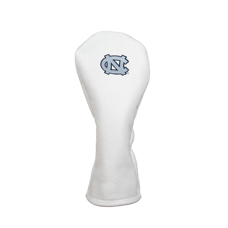 UNC White Leather Icon Driver Headcover