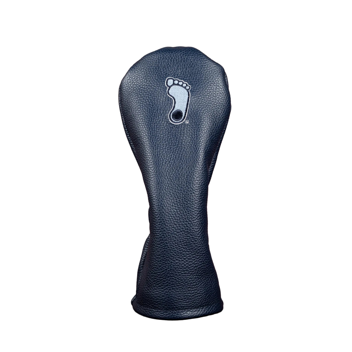 UNC Tar Heel Navy Leather Icon Driver Headcover