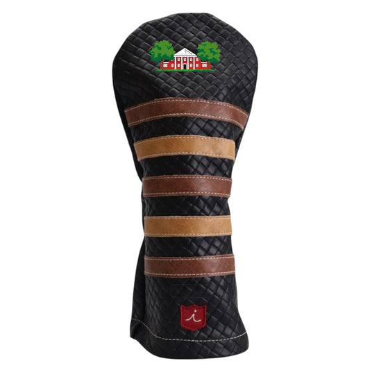 CL Polo Headcover: Black Sassari + Tobacco Brown / Vermont Honey
