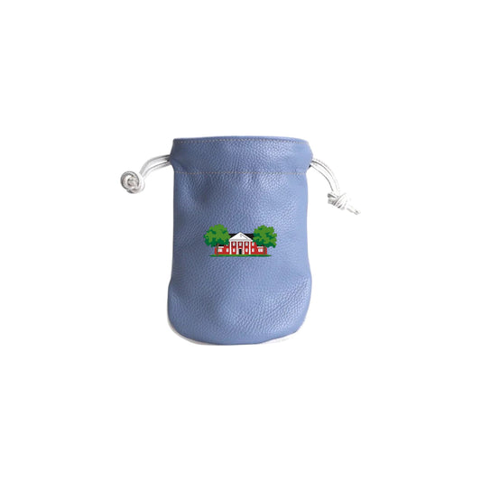 CL Valuables Pouch: Carolina Blue + Pure White