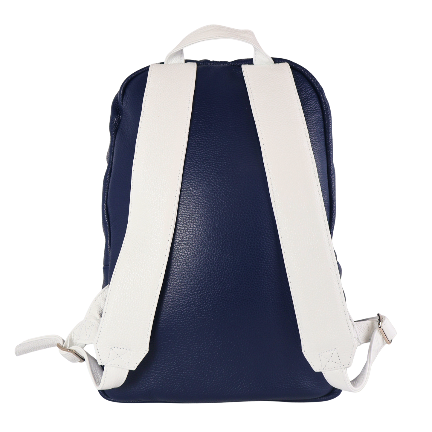Red Label Backpack: Navy + Pure White
