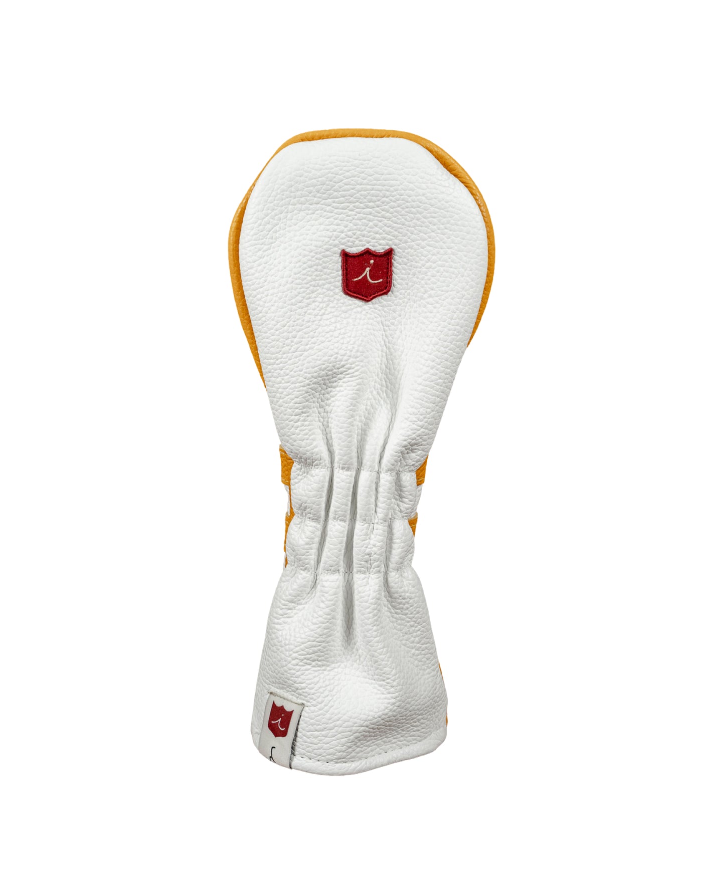 Michigan White Leather Fairway Wood Headcover