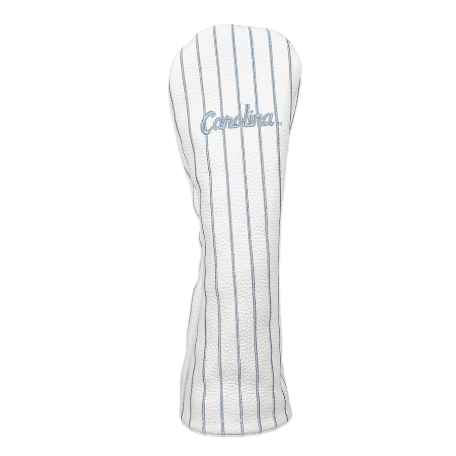 UNC Carolina Pinstripe Leather Fairway Wood Headcover