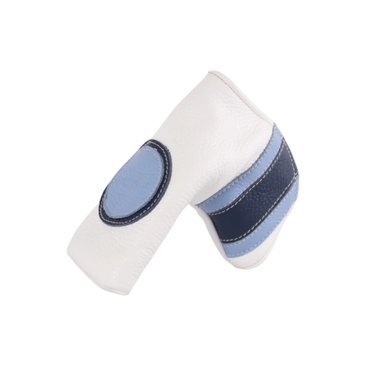 Blade Cover: Pure White + Carolina Blue/ Navy