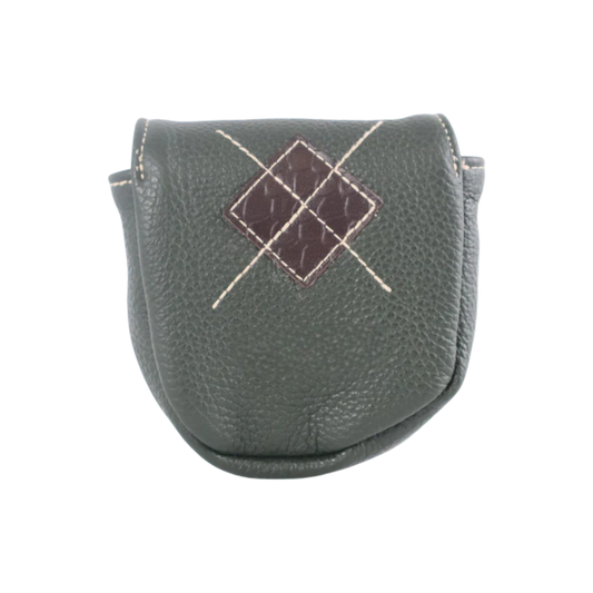 LAB DF3: Olive + Pitch Black argyle