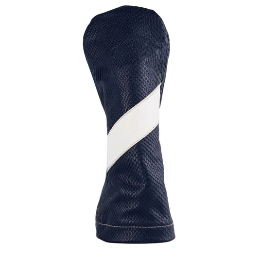 Royal Wood: Navy Boa + Pure White