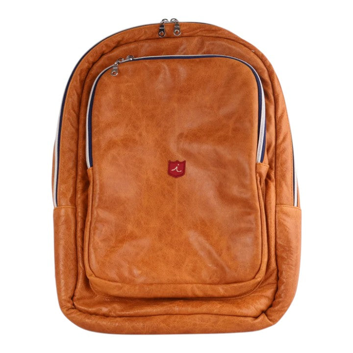Red Label Backpack: Carmel + Navy