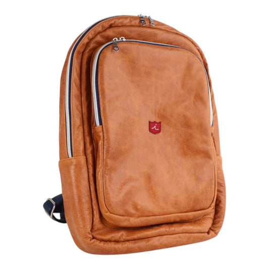 Red Label Backpack: Carmel + Navy