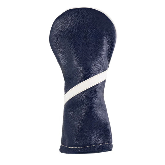 Tour Stripe Driver: Navy + Pure White