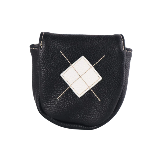 LAB: Pitch Black + Pure White argyle