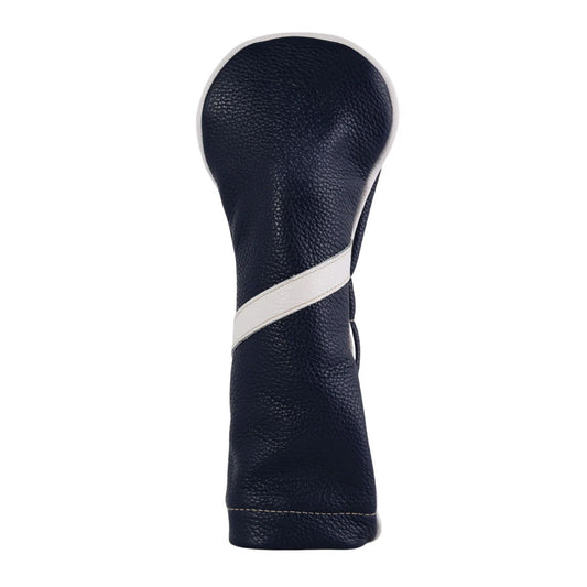 Tour Stripe Wood: Navy + Pure White