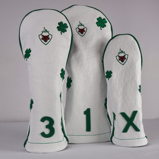 Headcover Set: The Grid + Masters Green