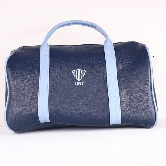 Daily Duffel: Navy + Carolina Blue