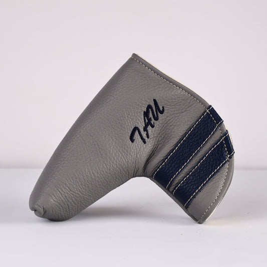 XL Blade Headcover: Granite Grey + Navy