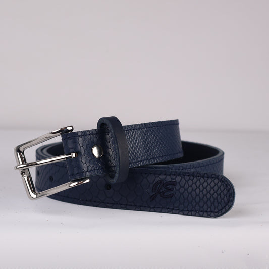 Strato 3.0 Belt: Navy Boa + Navy