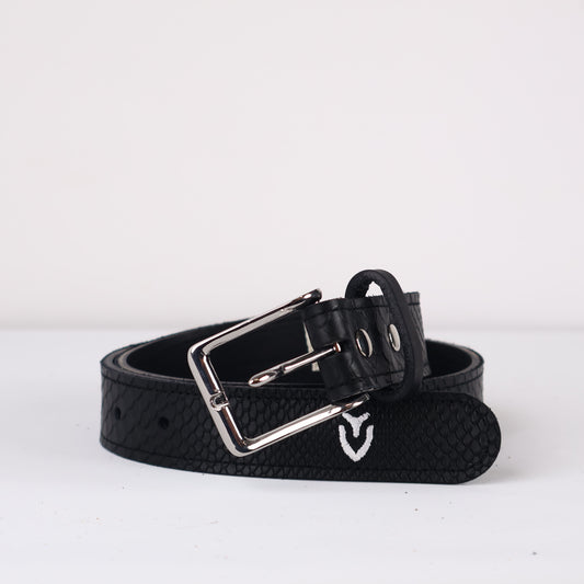 Strato 3.0 Belt: Black Boa + Black