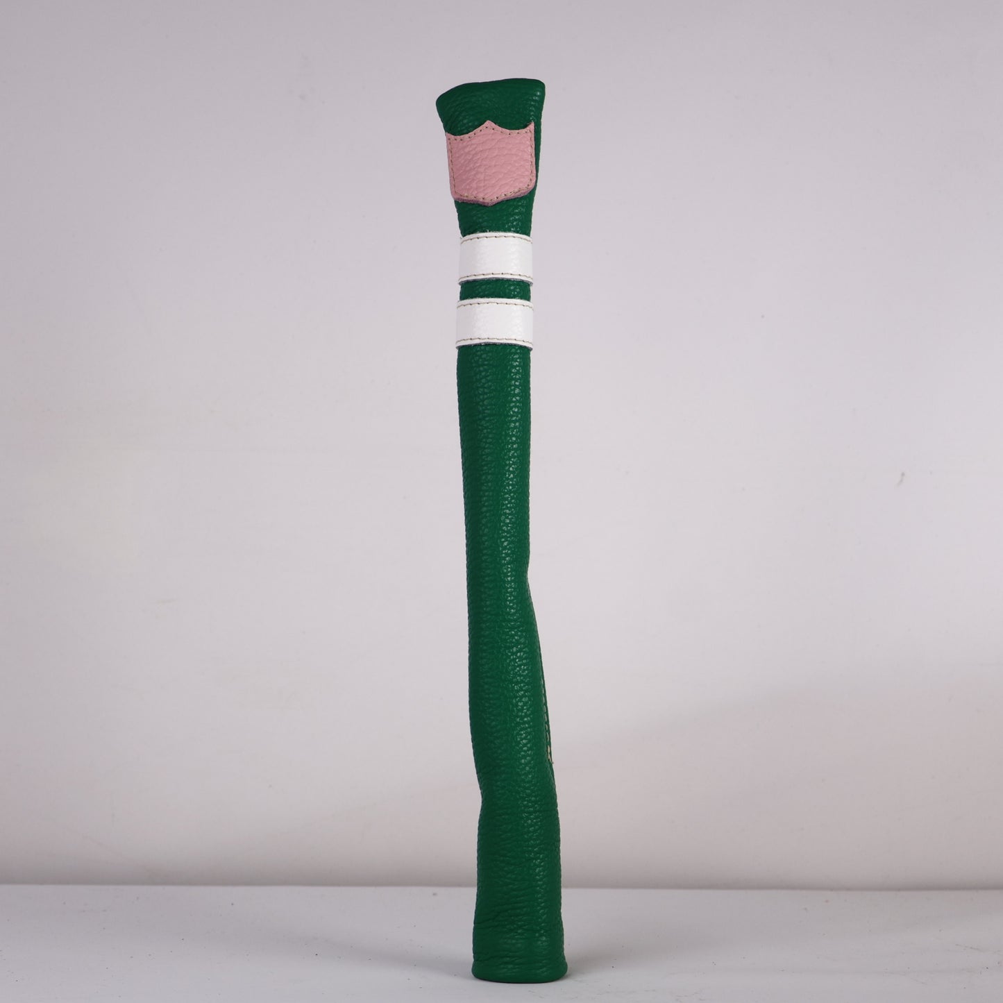 Alignment Stick Cover: Masters Green + Light Pink + Pure White