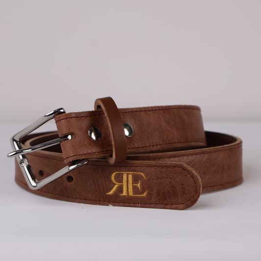 Strato 3.0 Belt: Tobacco Brown + Brown