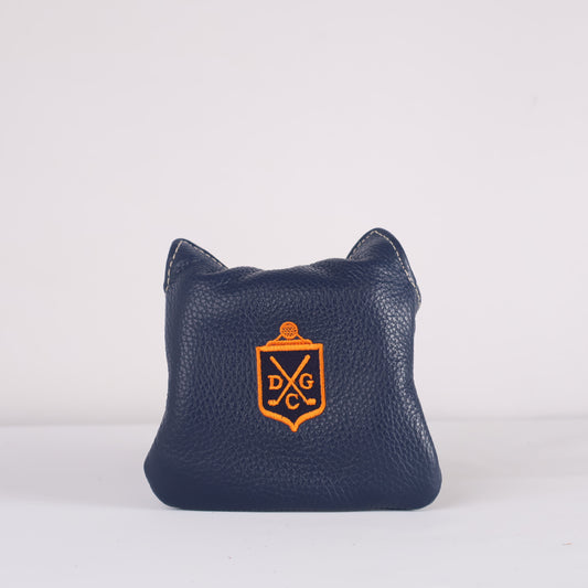 Full Mallet Headcover: Navy + Orange
