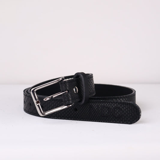 Strato 3.0 Belt: Black Boa + Black