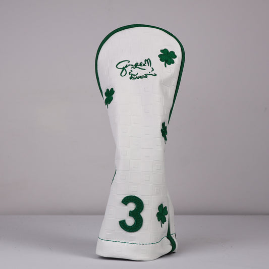 Wood Headcover: The Grid + Masters Green