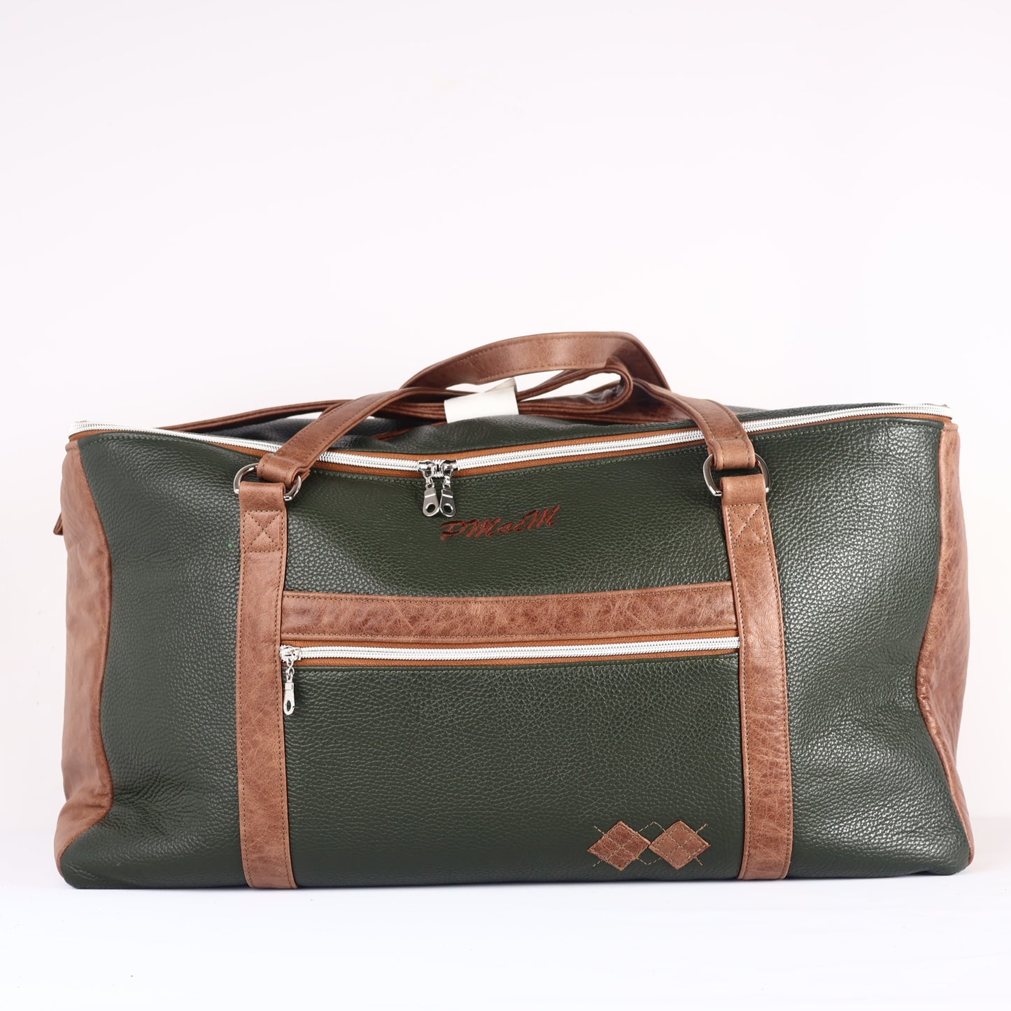 Max Carry Duffel: Olive + Tobacco Brown