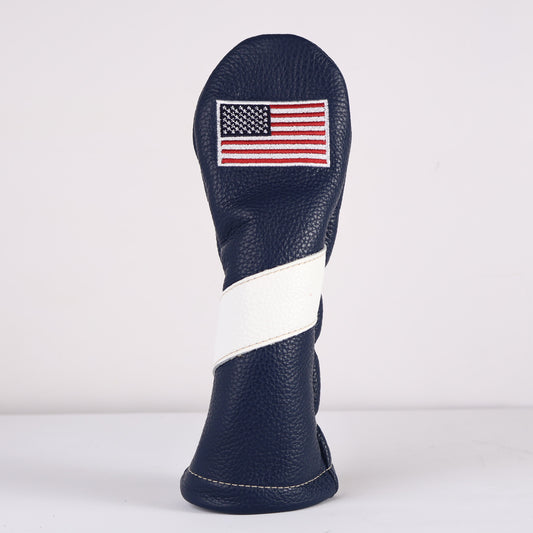 Hybrid Headcover : Navy + Pure White