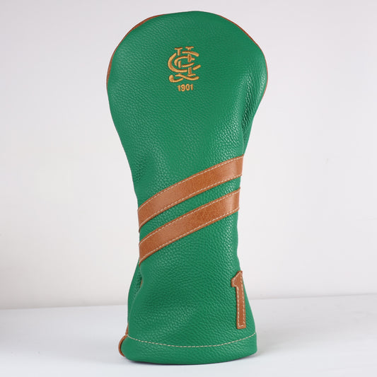 Driver Headcover: Masters Green + Carmel