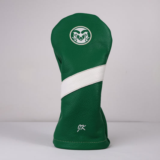 Driver Headcover: Masters Green + Pure White