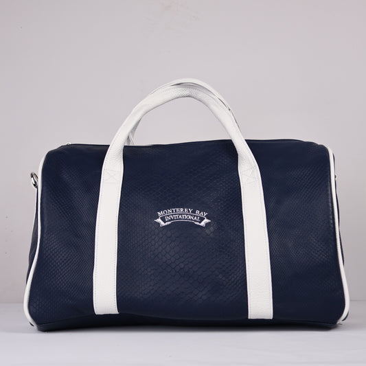 Daily Duffel: Navy Boa + Pure White