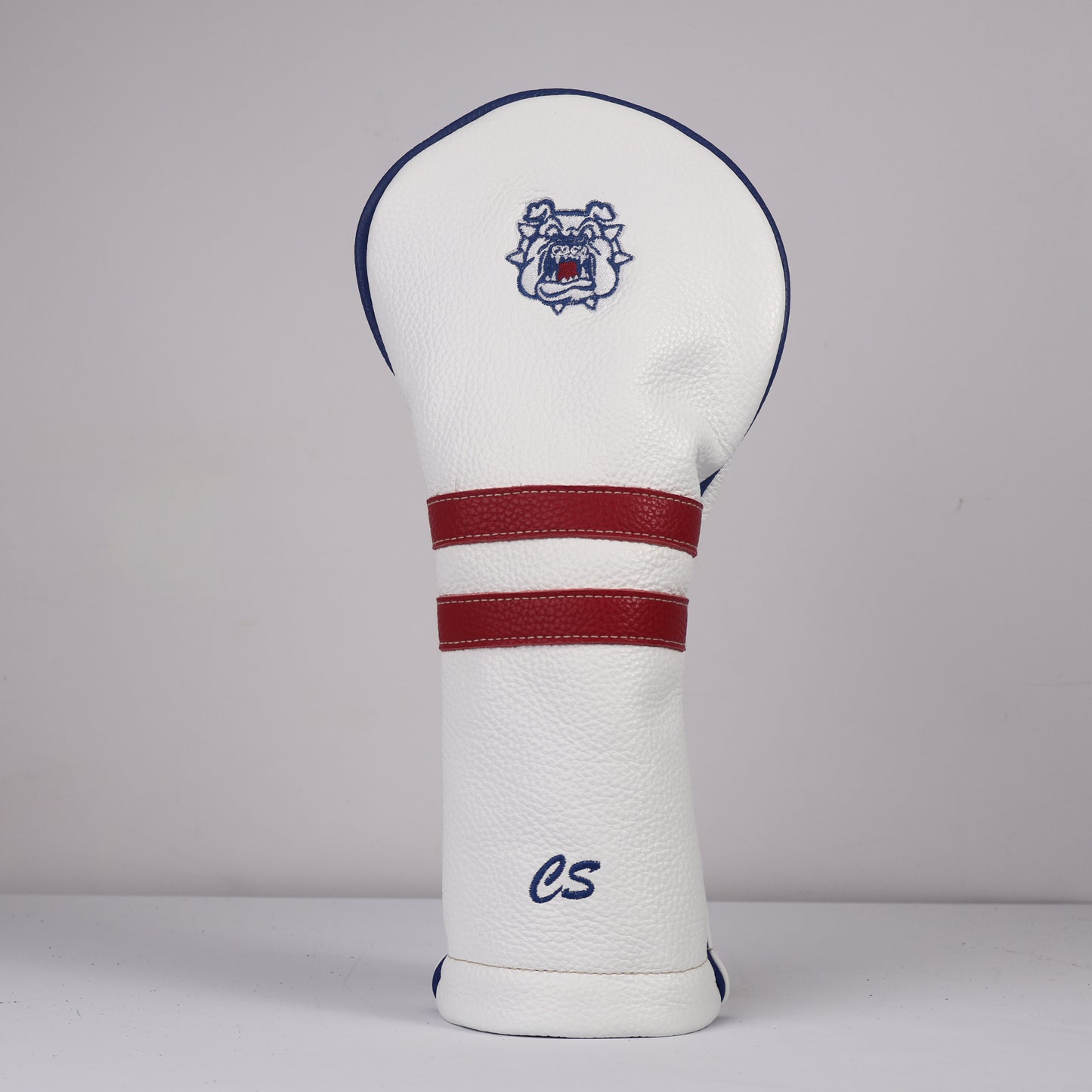 Driver Headcover: Pure White + True Blue + Sunday Red