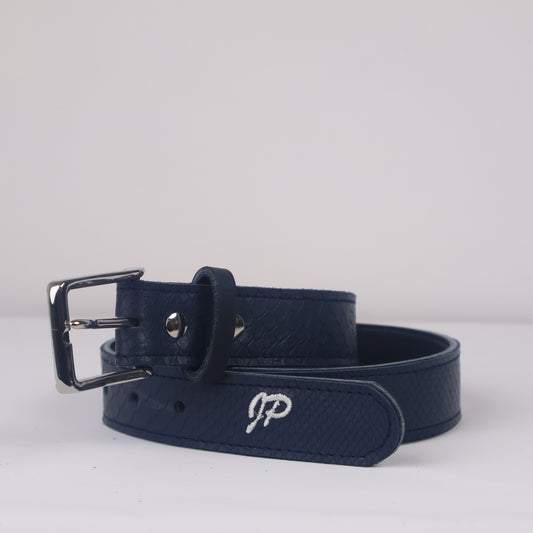 Strato 3.0 Belt: Navy Boa + Navy