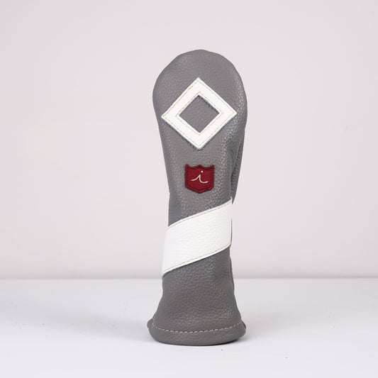 Hybrid Headcover: Granite Gray + Pure White