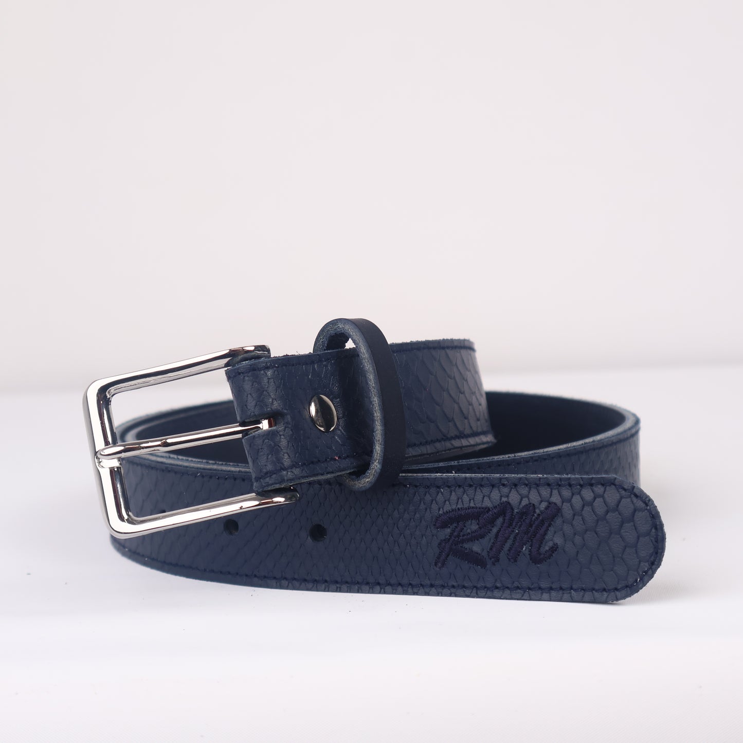 Strato 3.0 Belt: Navy Boa + Navy