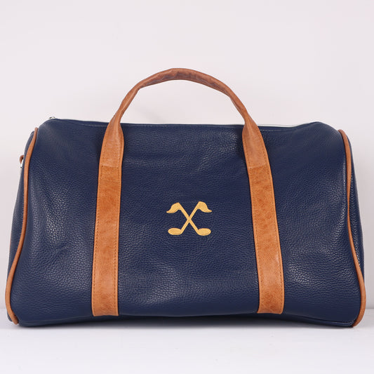 Daily Duffel: Navy + Carmel