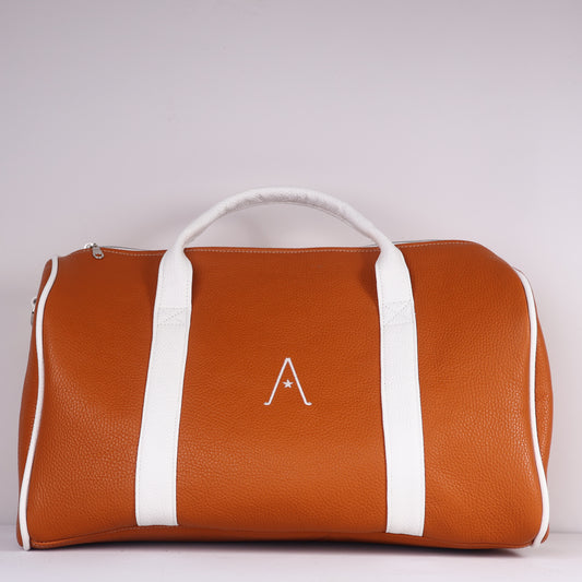 Daily Duffel: Texas Orange + Pure White