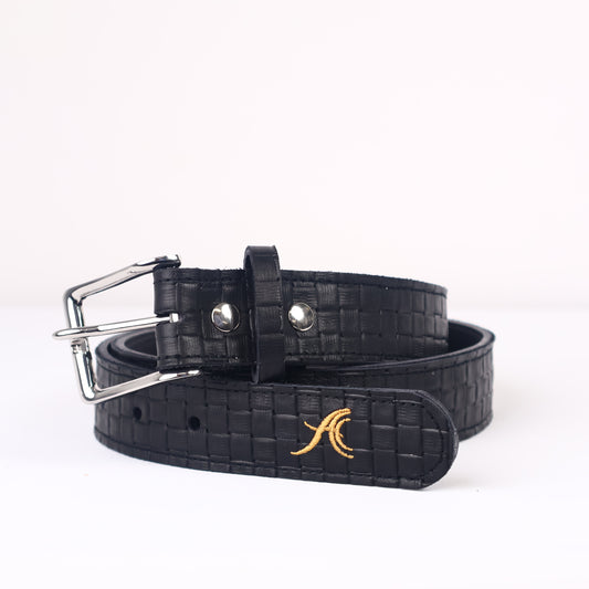 Strato 3.0 Belt: Black Sassari + Black