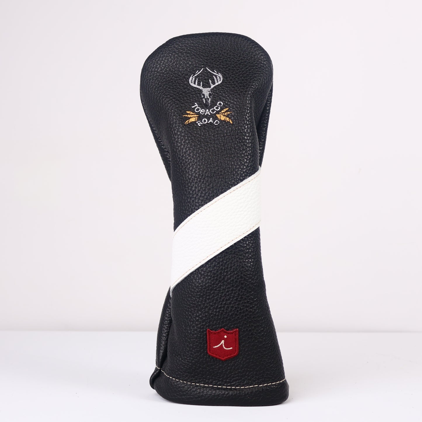 Wood Headcover: Pitch Black + Pure White